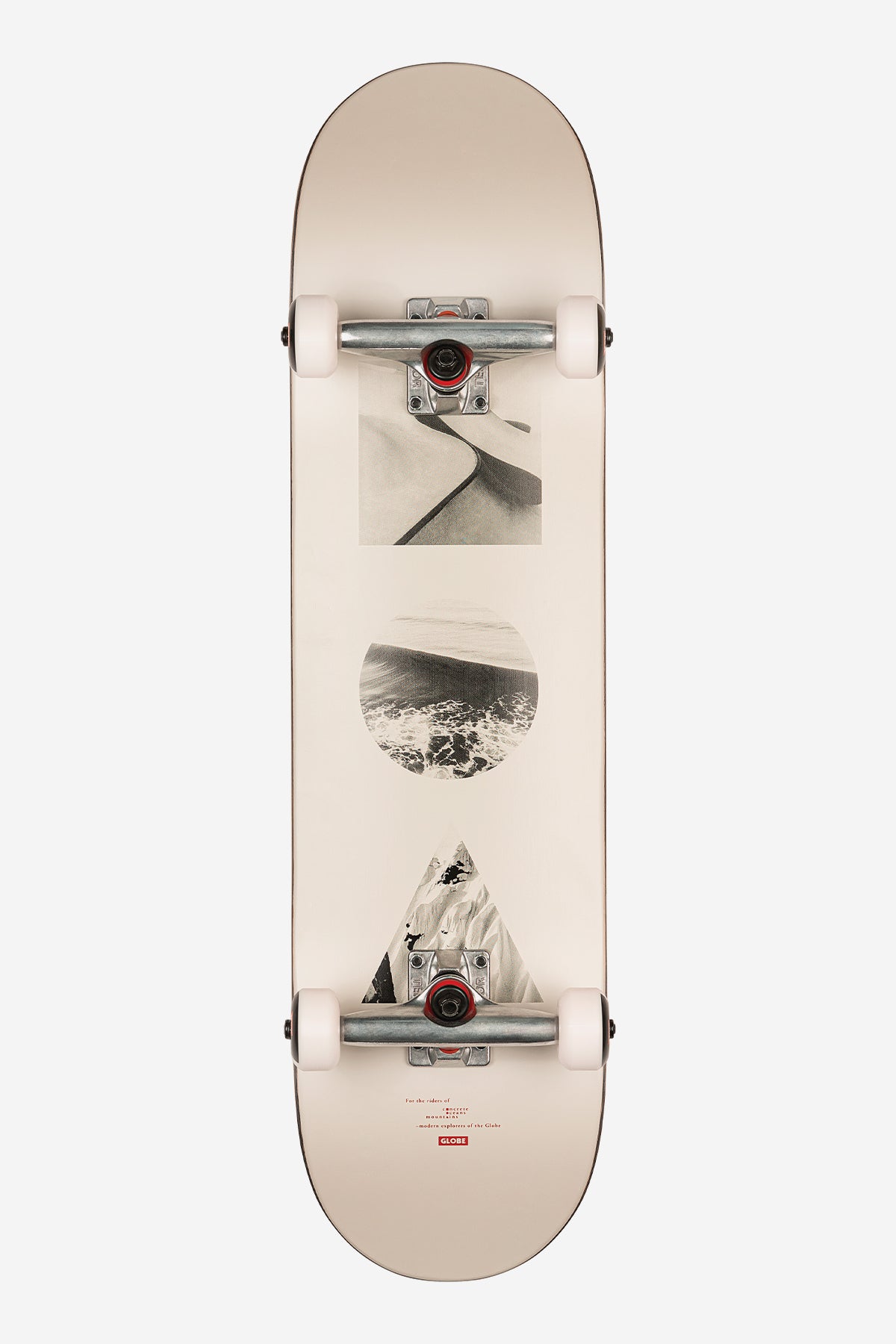 Globe G1 Stack 8.125" Complete Skateboards Rød | Norge-150749