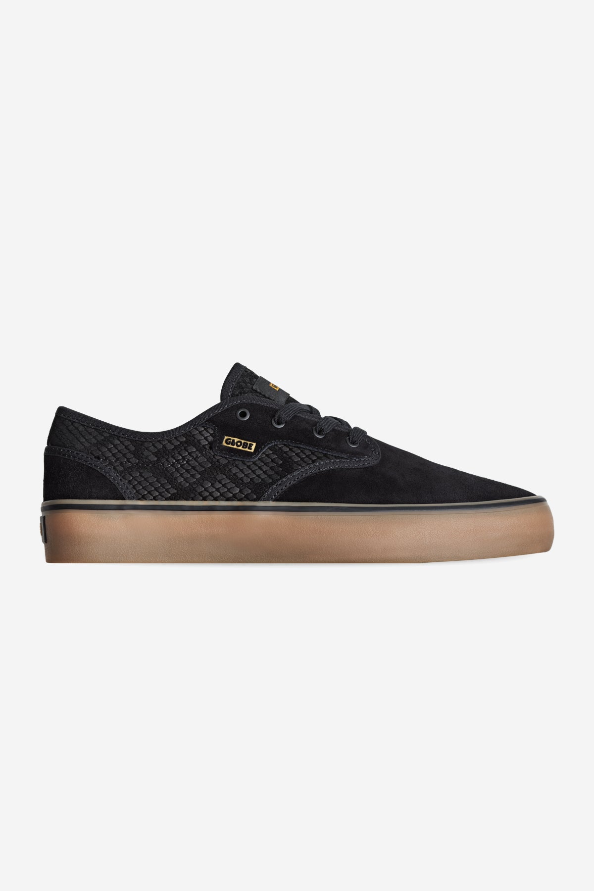 Globe Motley II Skatesko Black/Snake | Norge-247618