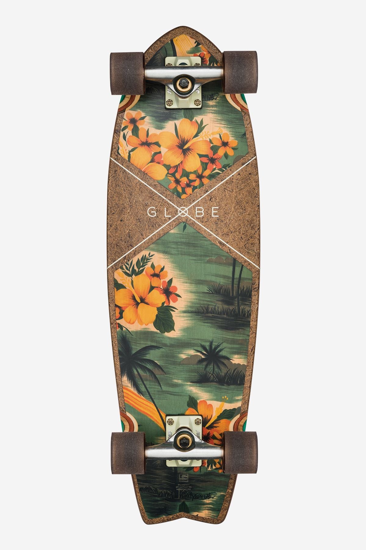 Globe Sun City 30" Cruiser Skateboards Brune | Norge-862415