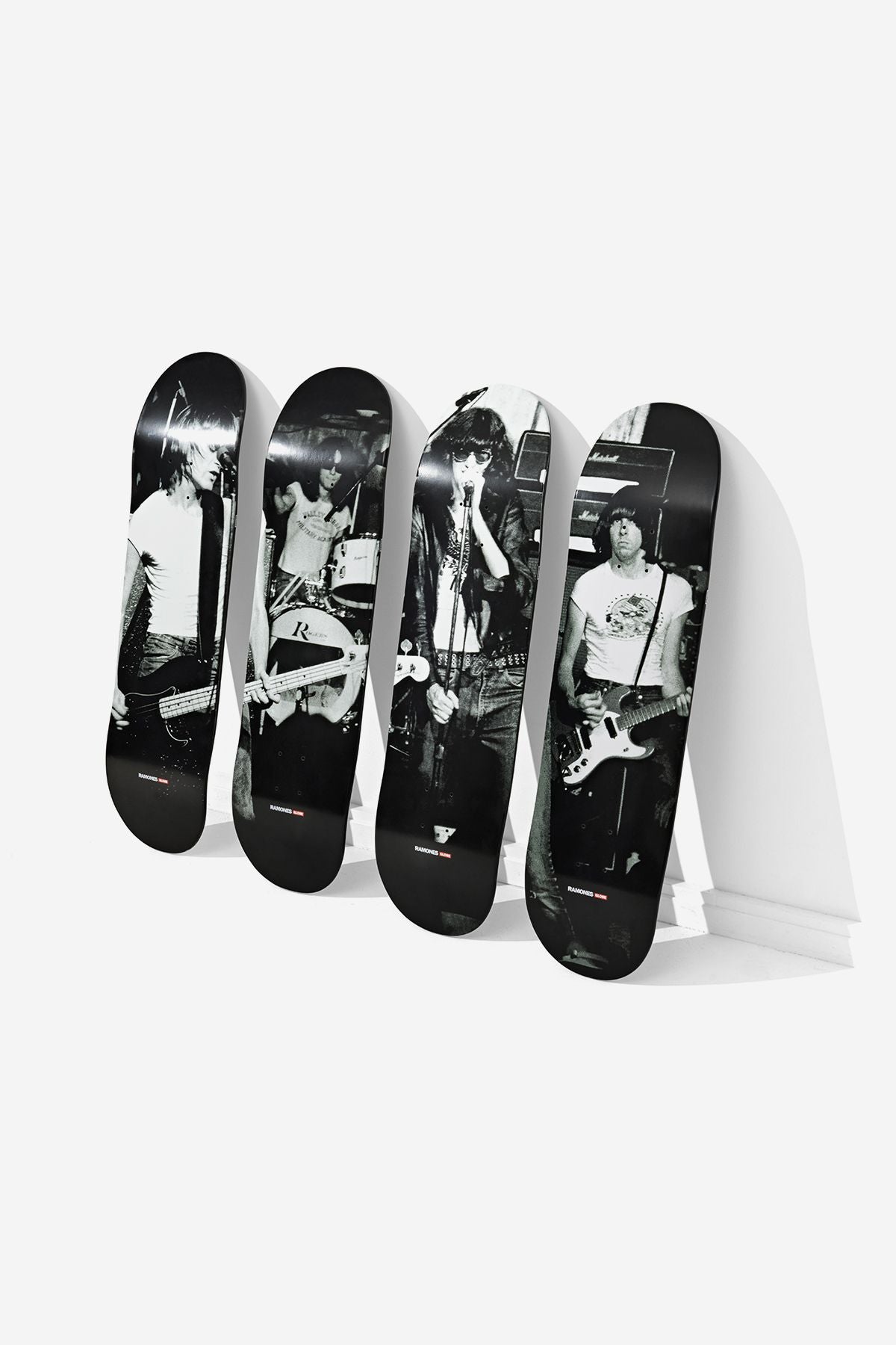 Globe Ramones Collector's Set Skateboard Decks Black/White | Norge-907263