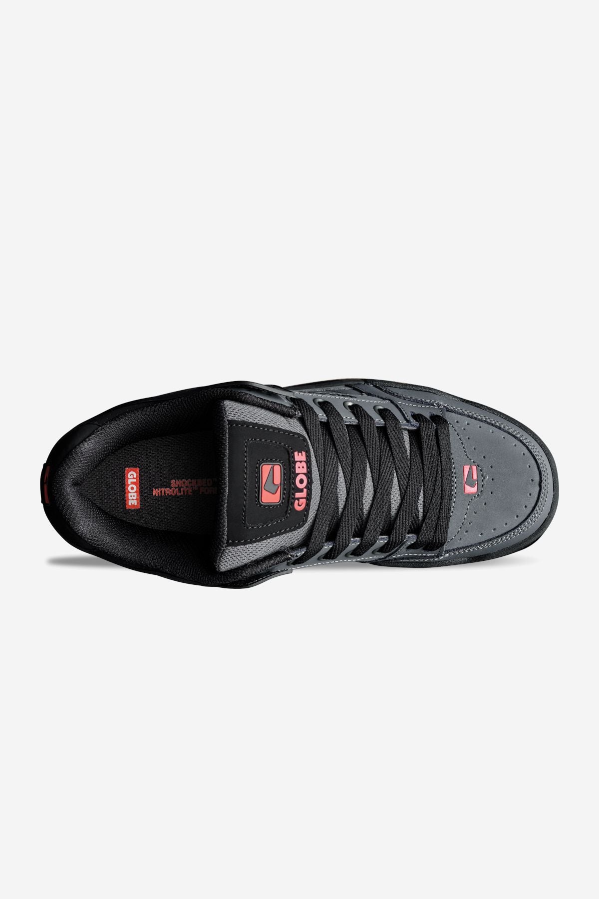 Globe Tilt Skatesko Black/Grey/Red | Norge-267594